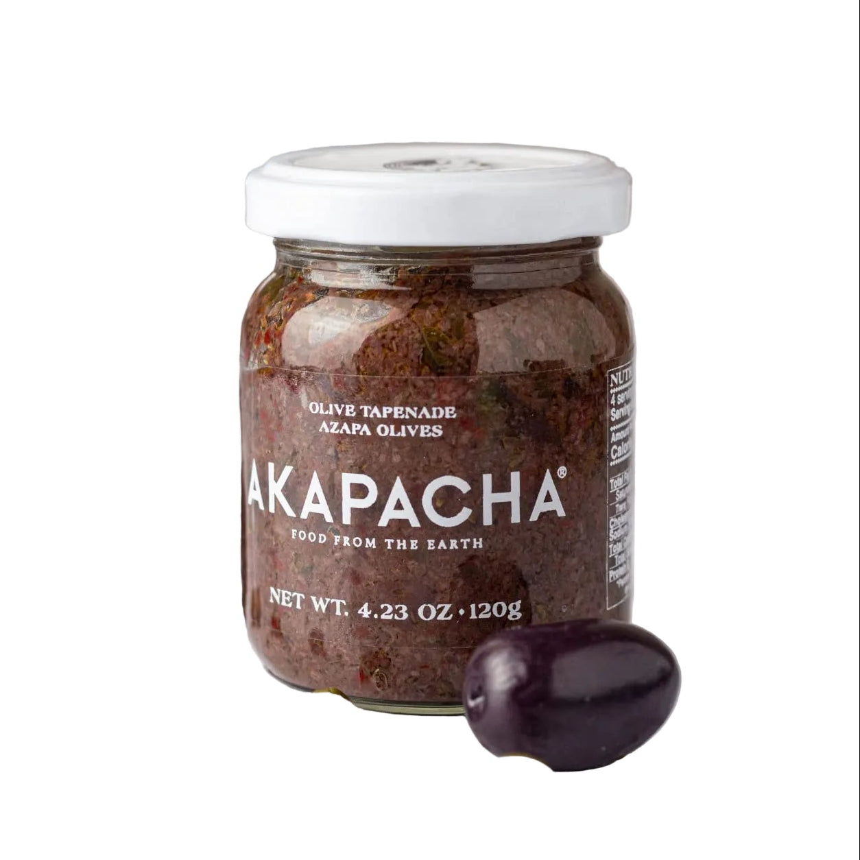 Azapa Valley Olive Tapenade – vegan Chilean spread made with slow-cured purple olives from the Azapa Valley.