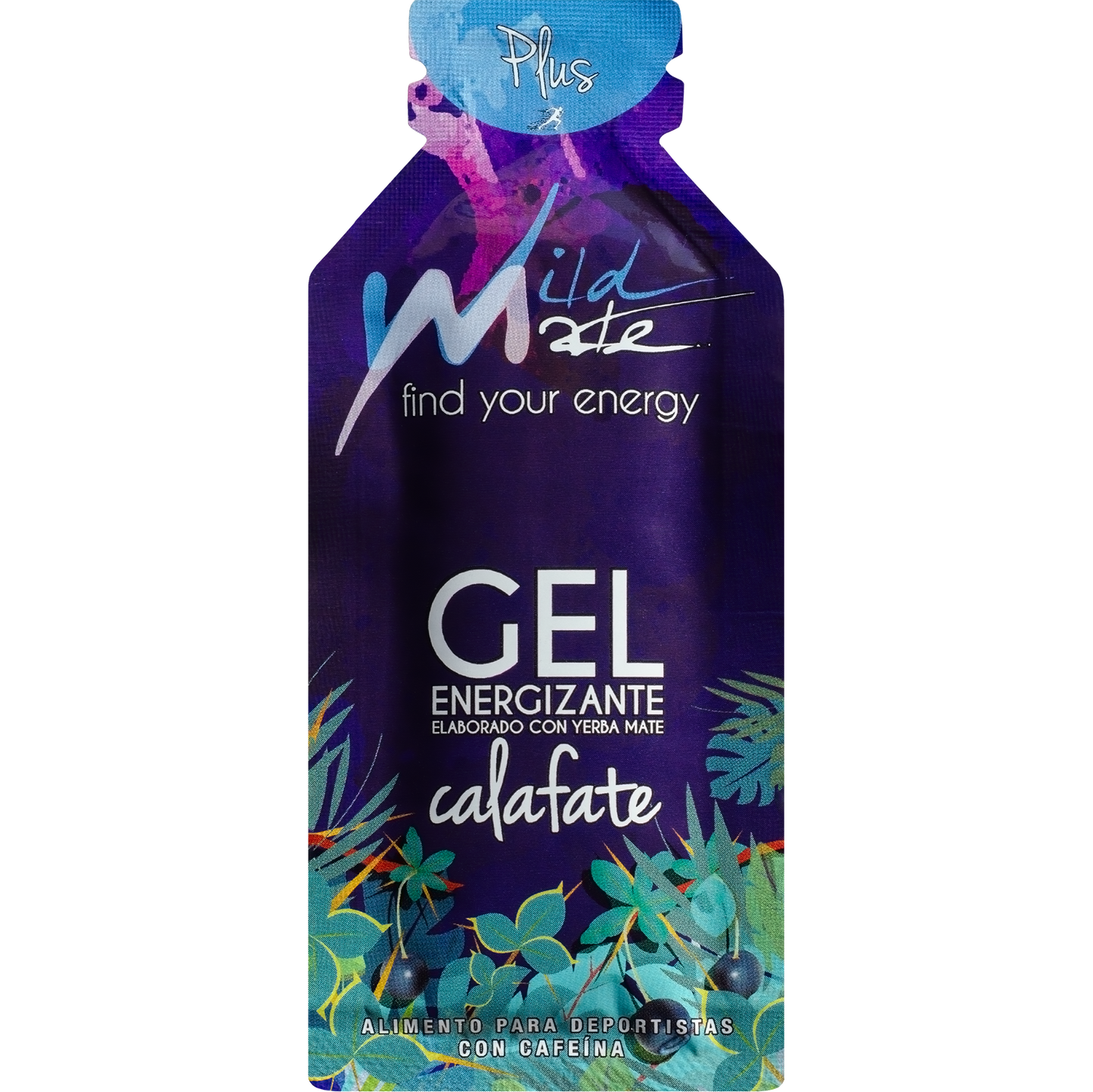 Wildmate Plus Energy Gel – Yerba Mate Caffeine & Fast Carbs for Athletes