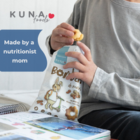 Kuna Foods Baked Corn Bombas – 12-Count | Peanut Butter