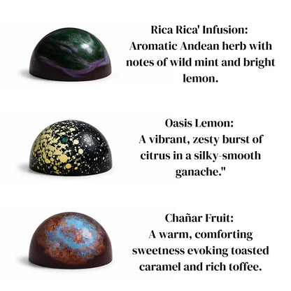 Handcrafted Atacama Desert Bonbons - Artisanal 9-Piece Collection