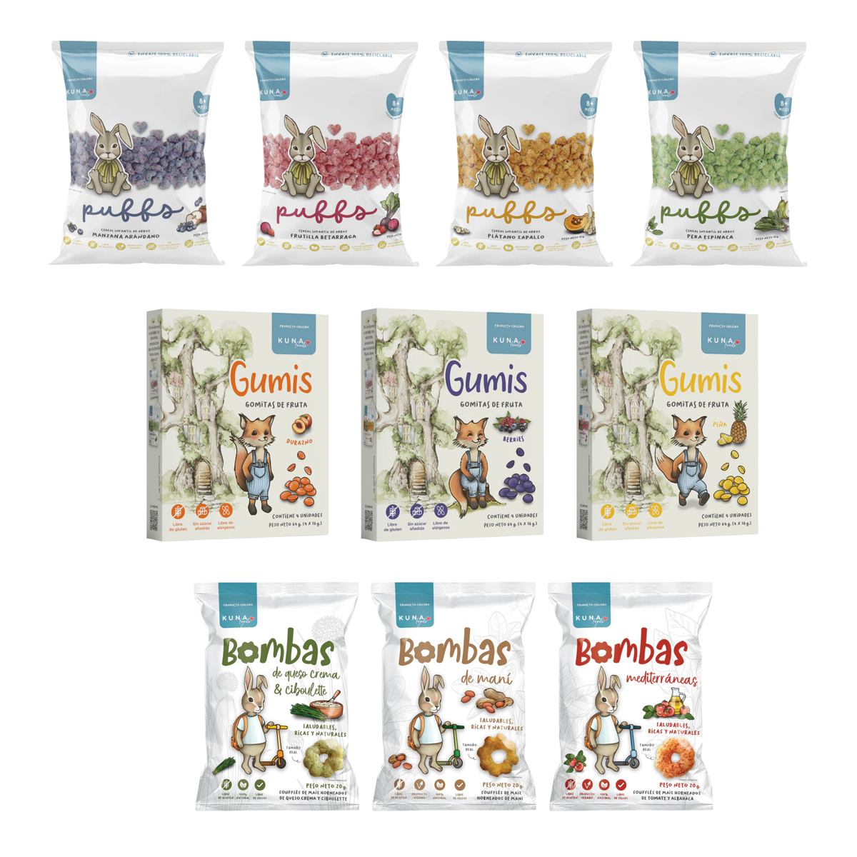 Kuna Foods Healthy Snack Discovery Kit – 10-Count Variety Pack