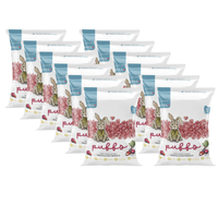 Kuna Foods Real Fruit & Veggie Rice Puffs – 12-Count | Strawberry & Beet