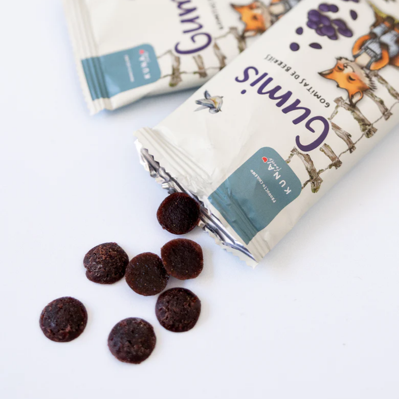 Kuna Foods Real Fruit Gumis – 3-Count | Berries