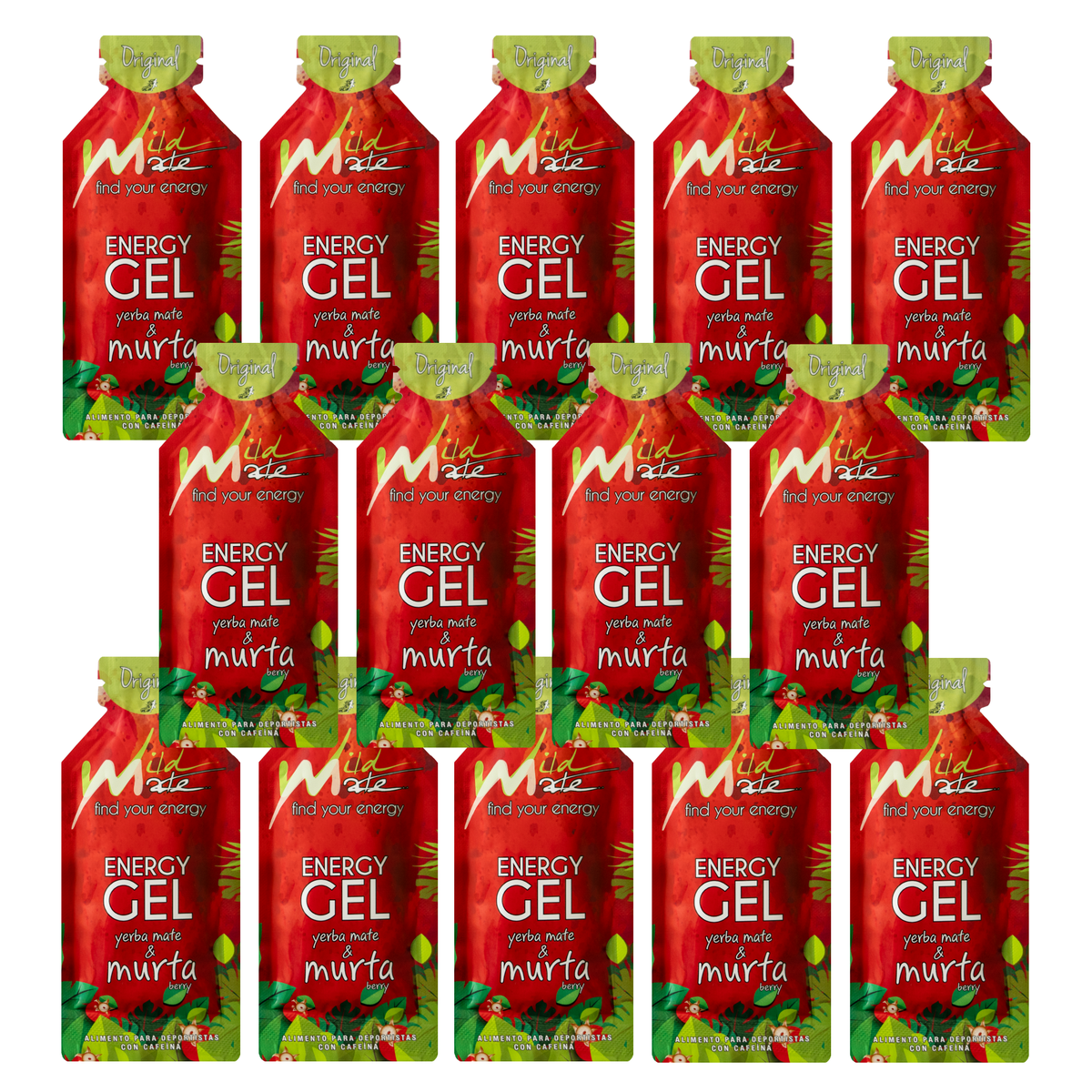 Wildmate Murta Energy Gel Original – 14 Pack | Two-Week Training Fuel