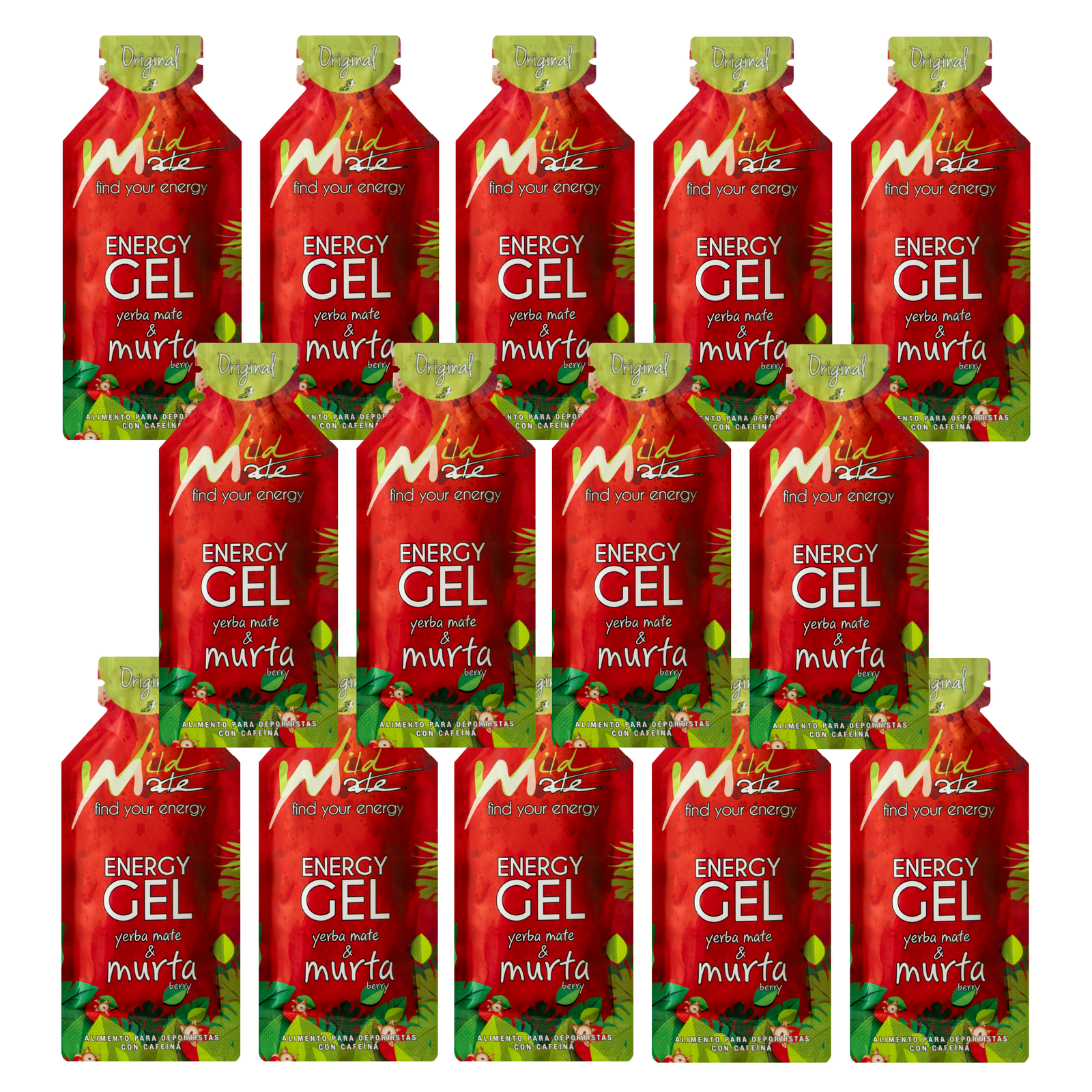 Wildmate Murta Energy Gel Original – 14 Pack | Two-Week Training Fuel