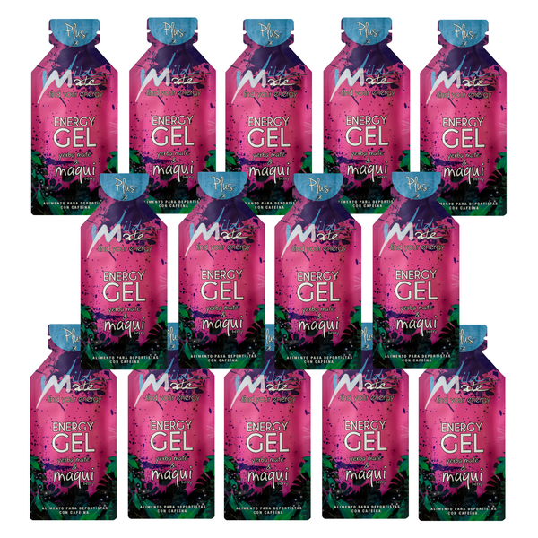 Wildmate Maqui Energy Gel Plus – 14 Pack | Caffeine for Every Training Day