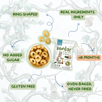 Kuna Foods Baked Corn Bombas – 12-Count | Cream Cheese & Chive