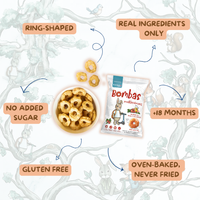 Kuna Foods Baked Corn Bombas – 12-Count | Mediterranean Tomato & Basil