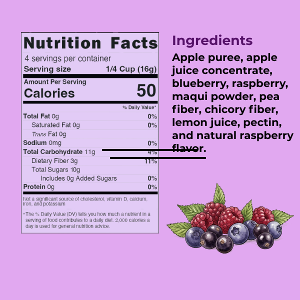 Kuna Foods Real Fruit Gumis Family Pack – 9-Count