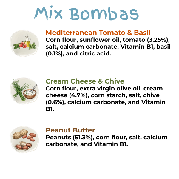 Kuna Foods Baked Corn Bombas Variety Pack – 12-Count