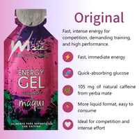 Wildmate Maqui Energy Gel Original – 14 Pack | Two-Week Training Fuel