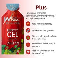 Wildmate Murta Energy Gel Plus – 7 Pack | Yerba Mate Caffeine Boost