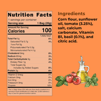 Kuna Foods Baked Corn Bombas – 12-Count | Mediterranean Tomato & Basil