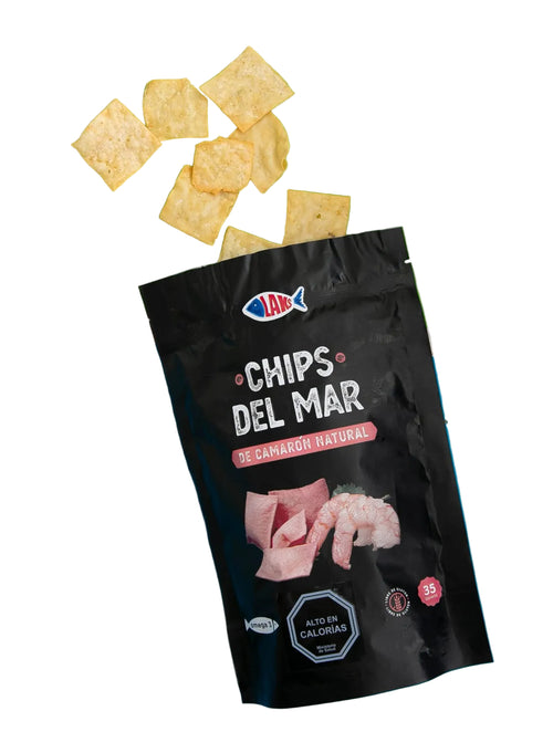 Laks Shrimp Chips – high-protein, gluten-free snack made with real shrimp and clean-label ingredients